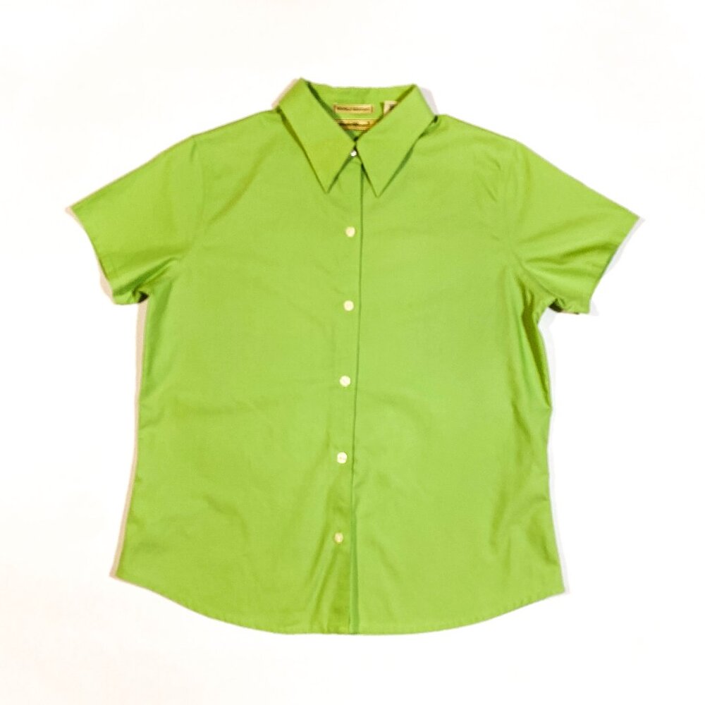 Green Button Down Shirt
